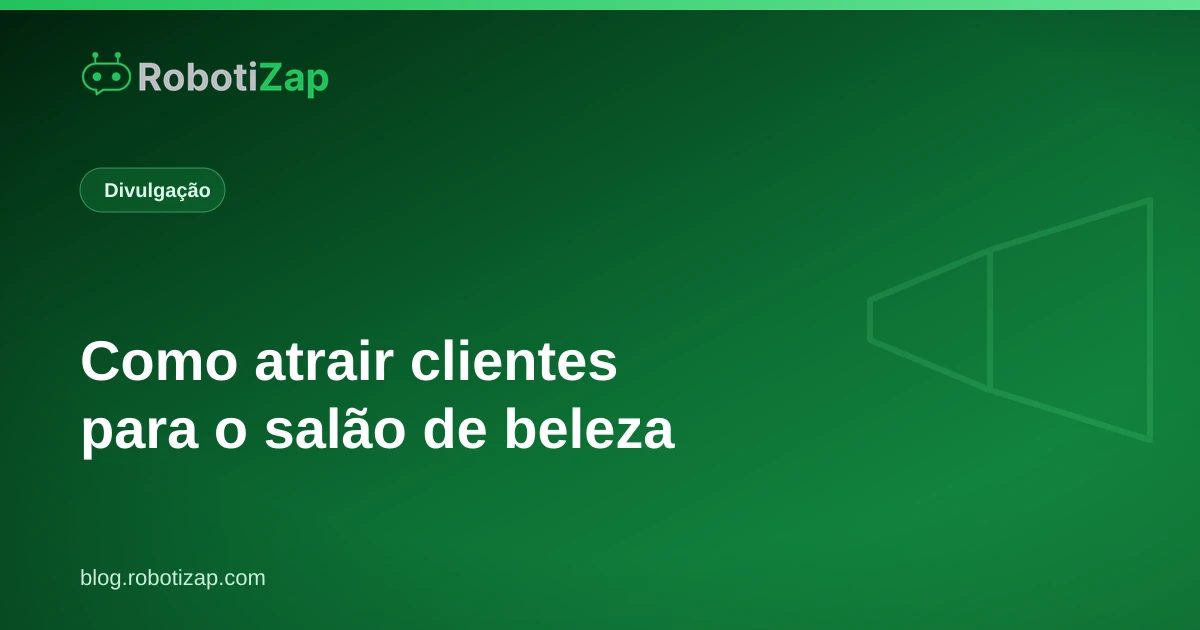 Recepção de salão de beleza com cliente sendo atendida e celular mostrando agendamento pelo WhatsApp