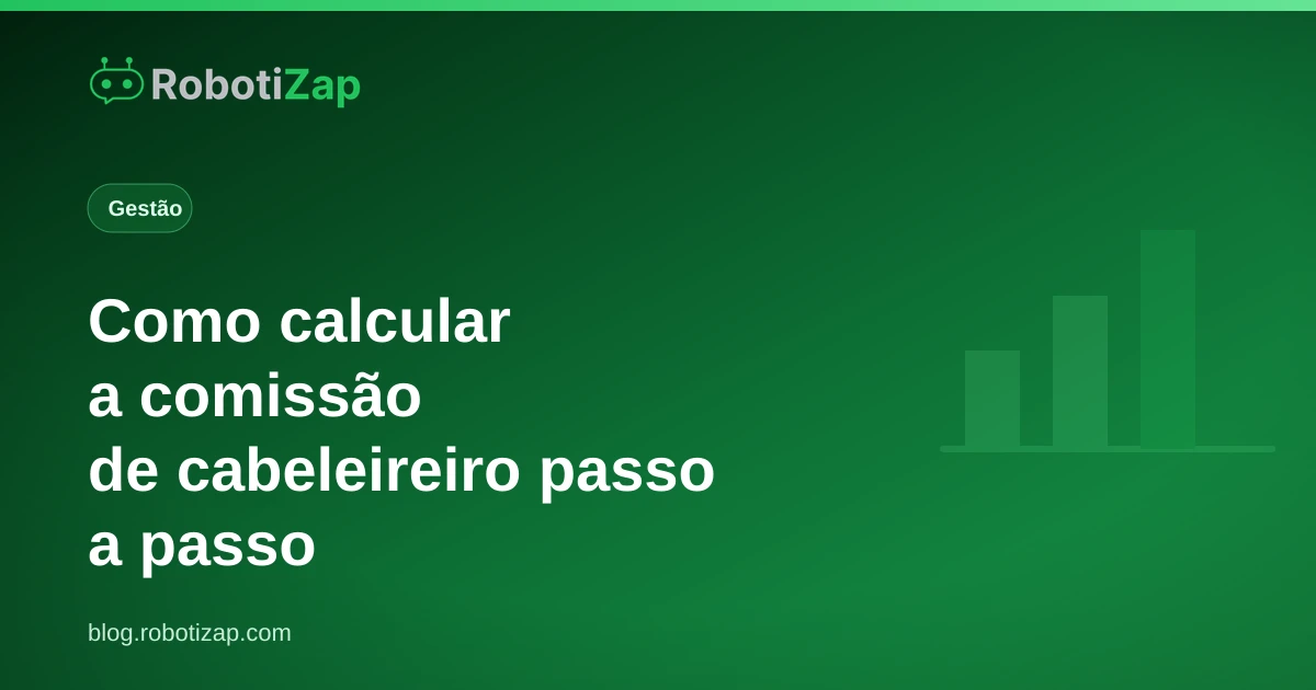 Cabeleireira finalizando uma escova no salão enquanto calcula a comissão do atendimento