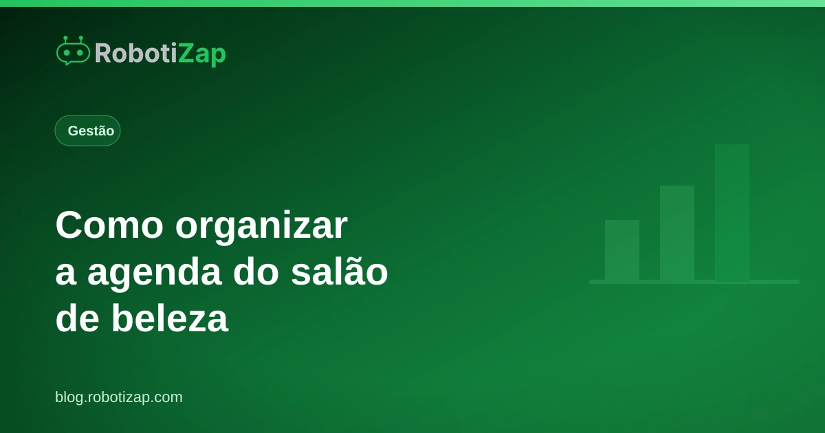 Recepcionista de salão de beleza organizando a agenda do dia no celular