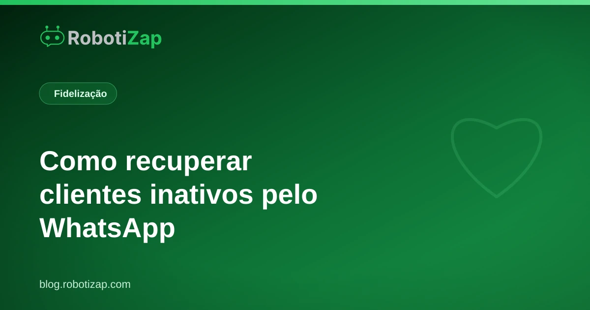 Tela de celular com conversa no WhatsApp de barbearia reativando cliente que sumiu há meses