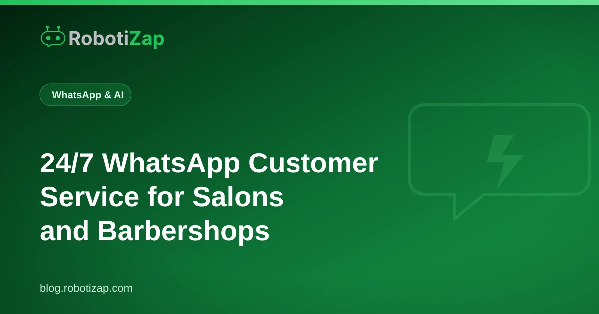 Phone screen showing a late-night WhatsApp booking conversation with a barbershop