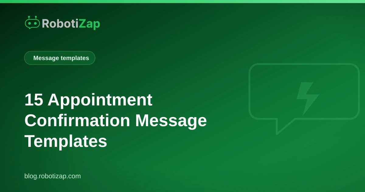 Phone screen showing a barbershop appointment confirmation message on WhatsApp