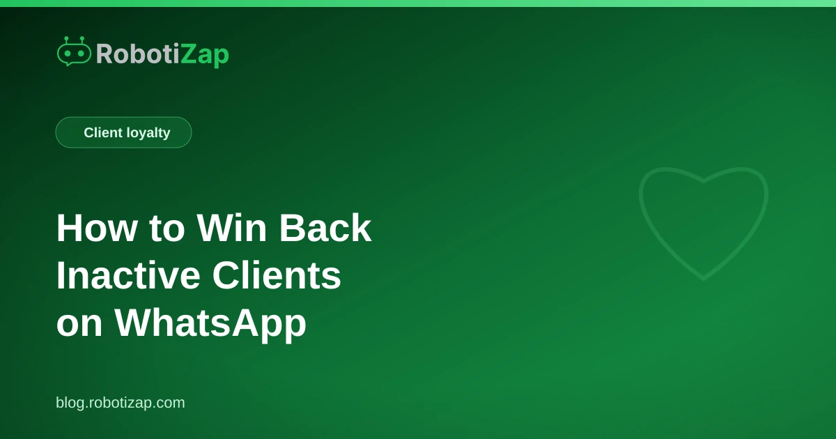 Phone screen with a barbershop WhatsApp chat winning back a client who disappeared months ago