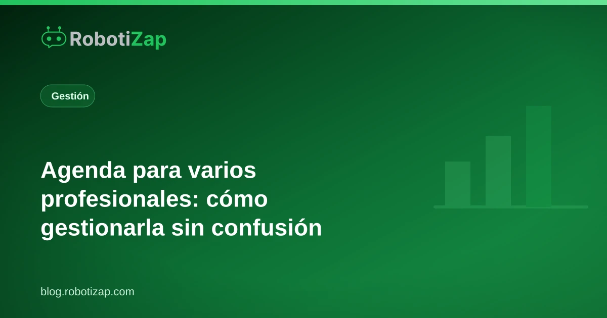 Pantalla de teléfono con citas de varios profesionales de una barbería reservadas por WhatsApp