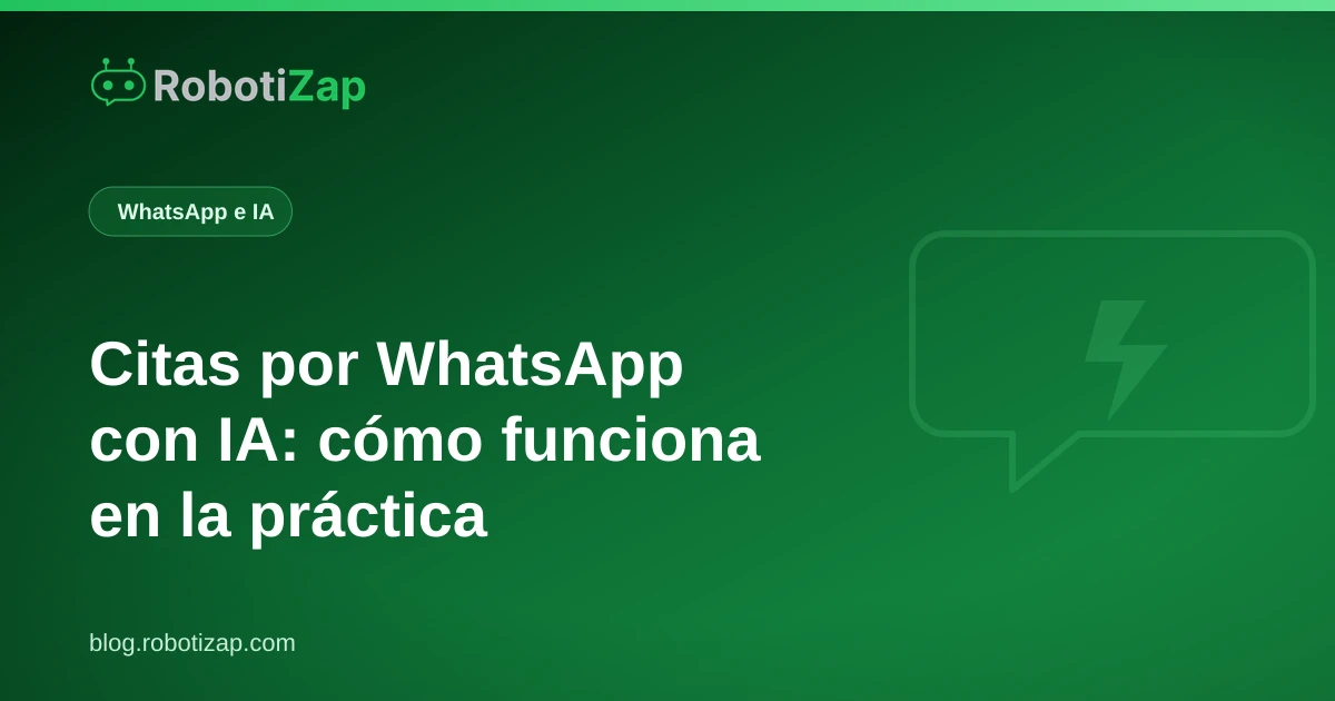 Cliente reservando una cita en la barbería por WhatsApp mientras el asistente virtual la confirma