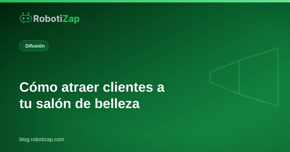 Recepción de un salón de belleza con una cliente atendida y un teléfono que muestra una cita por WhatsApp