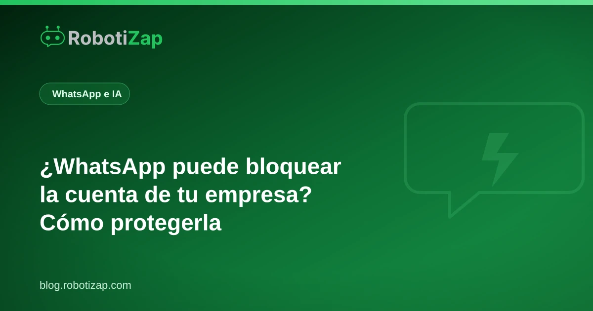Pantalla de teléfono con un aviso de cuenta de WhatsApp bloqueada junto a una silla de barbería