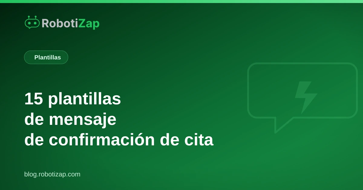 Pantalla de teléfono con un mensaje de confirmación de cita de barbería en WhatsApp