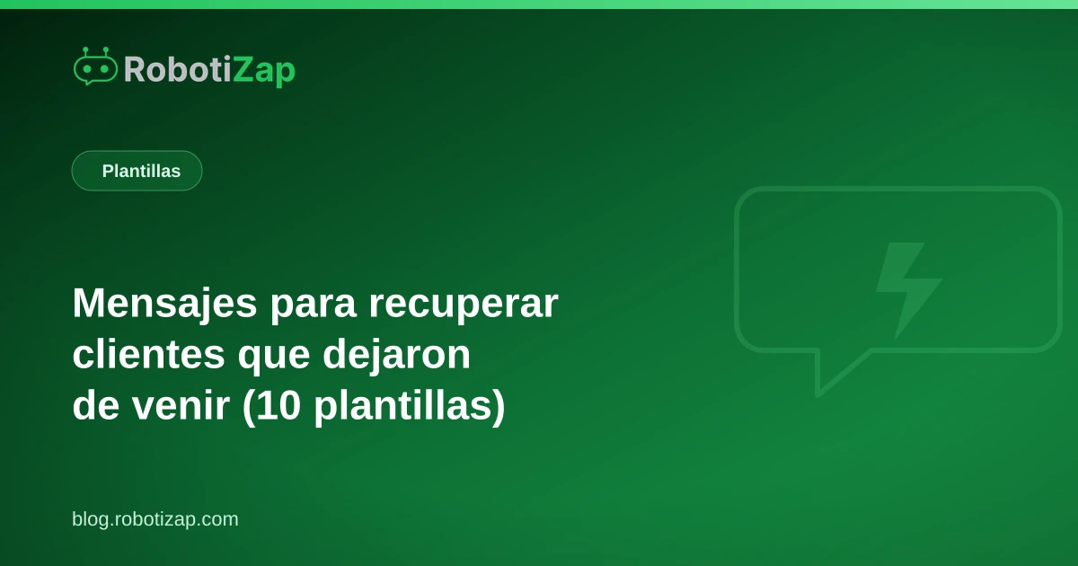 Pantalla de WhatsApp con un mensaje de una barbería para recuperar a un cliente que llevaba tiempo sin venir