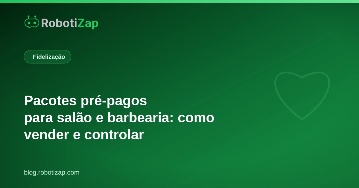 Recepção de barbearia com cliente fechando um pacote pré-pago de cortes pelo celular