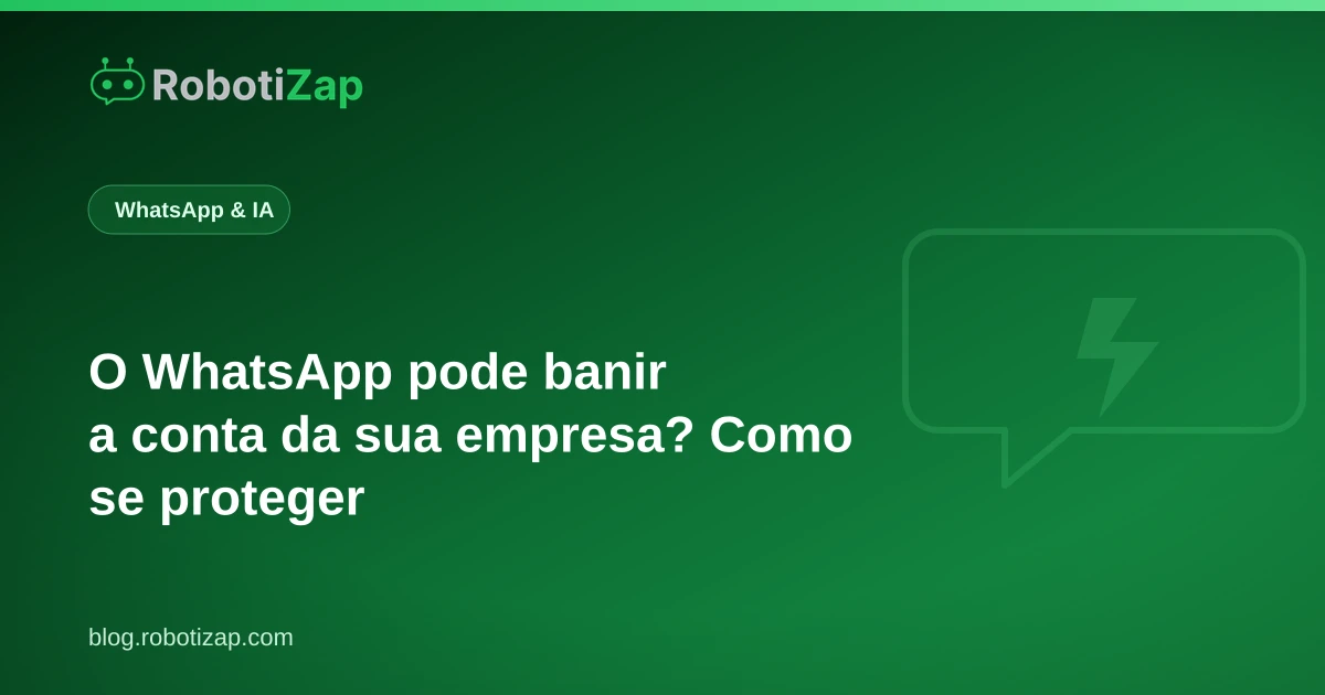 Tela de celular com aviso de conta de WhatsApp banida ao lado de uma cadeira de barbearia